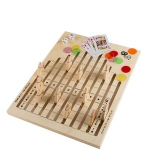 Wooden Horse Race Game - Natural Wood Such a FUN game your family will love.